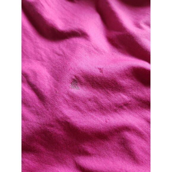 1950s Vintage Shirtwaist Dress: Hot Pink Pleated Cotton Day Dress, Womens - Picture 13 of 13